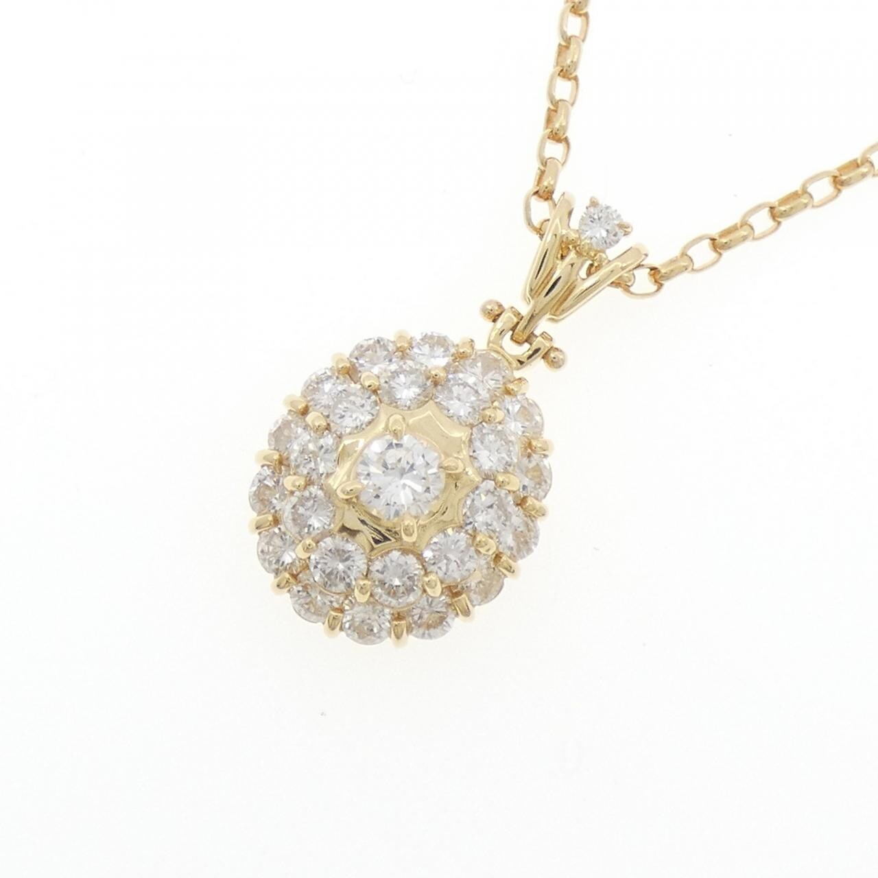 K18YG ダイヤモンド ネックレス 1.50CT