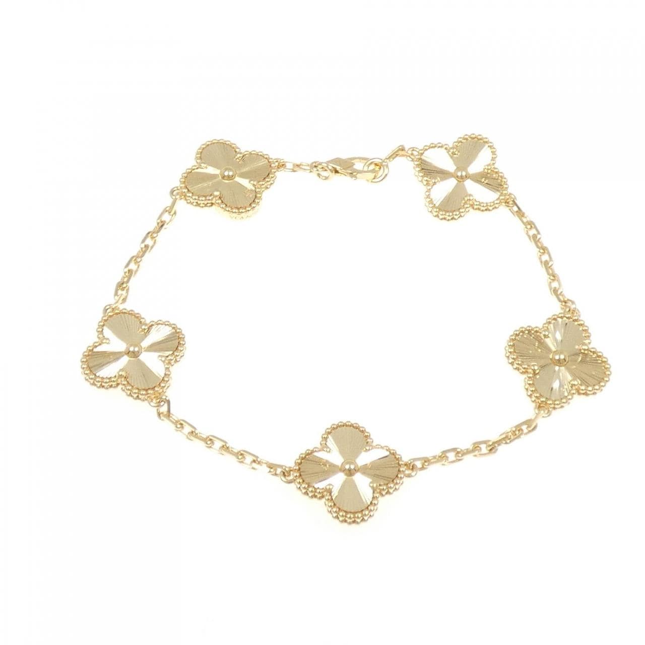 ヴァンクリーフ&アーペル ヴィンテージ アルハンブラ 5モチーフ ブレスレット