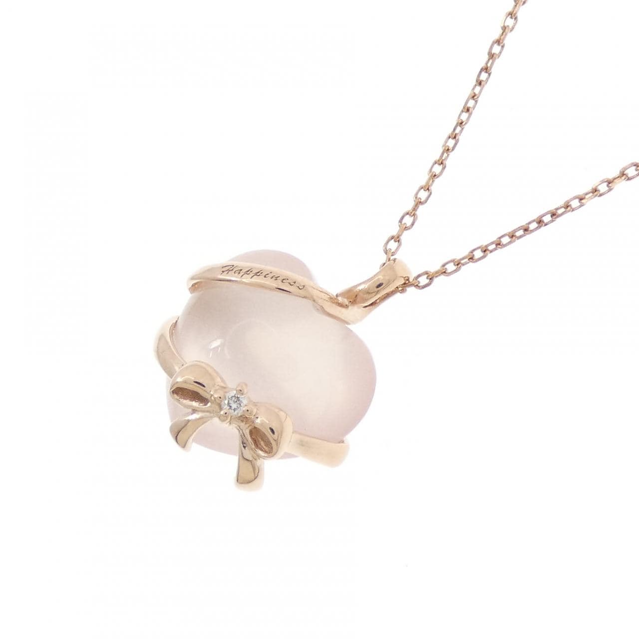 ヴァンドーム ローズクオーツ ネックレス