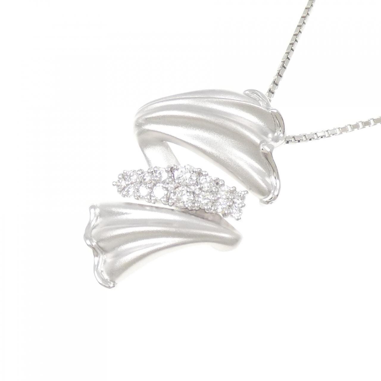 PT/PT850 ダイヤモンド ネックレス 0.33CT