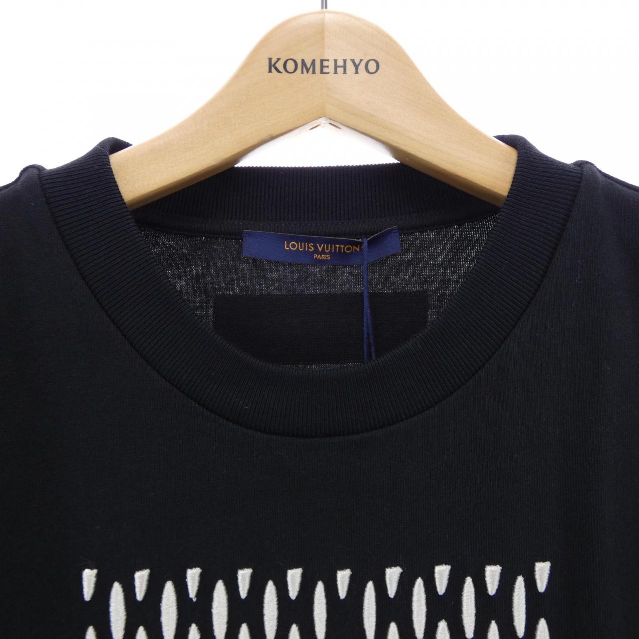 ルイヴィトン LOUIS VUITTON エンブロイダードシグネチャーコットンTシャツ HQY71WNPL Tシャツ