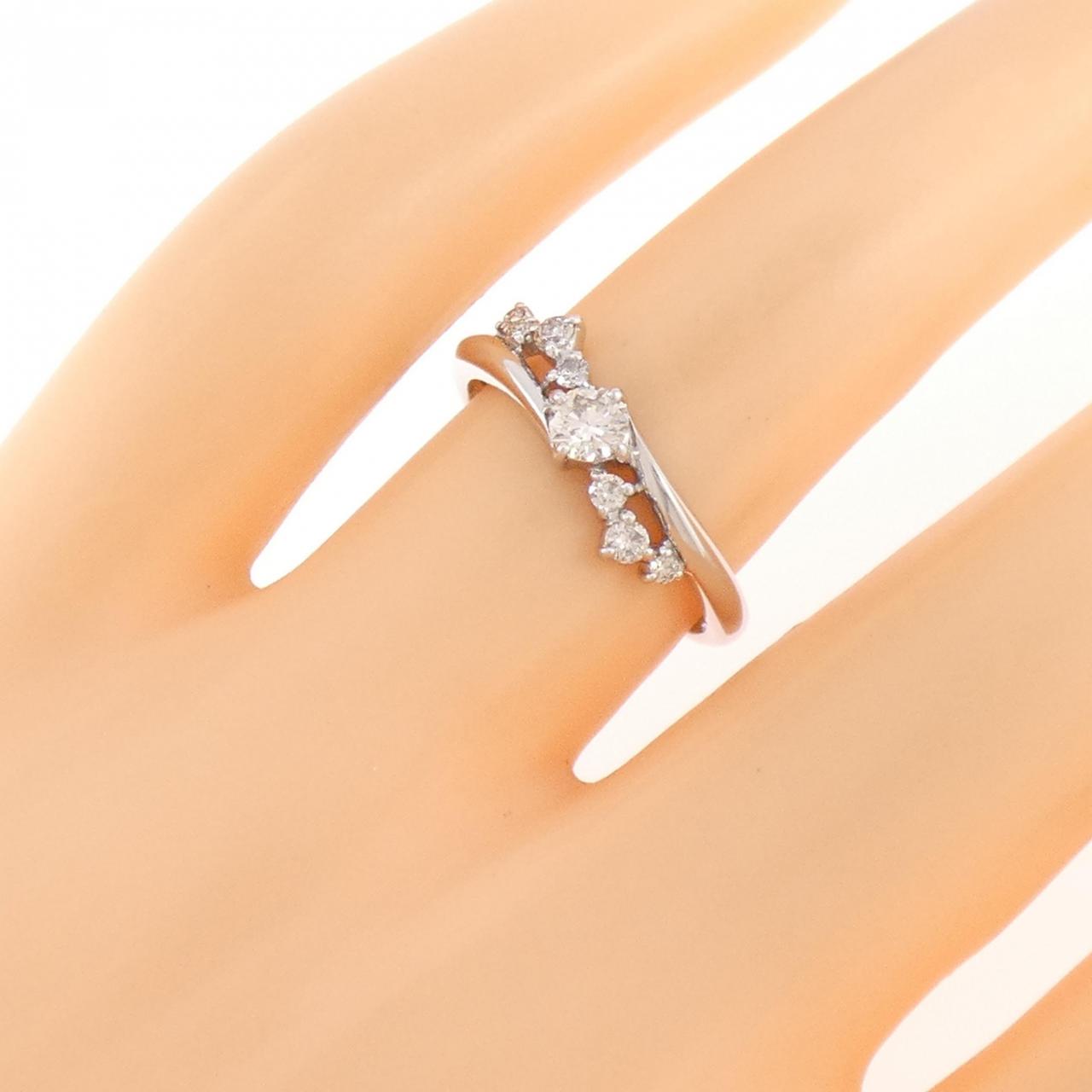 PT900 ダイヤモンド リング 0.30CT