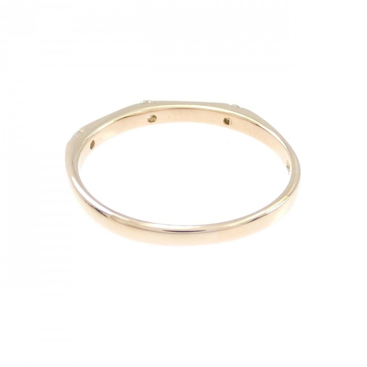 K18PG ダイヤモンド リング 0.10CT