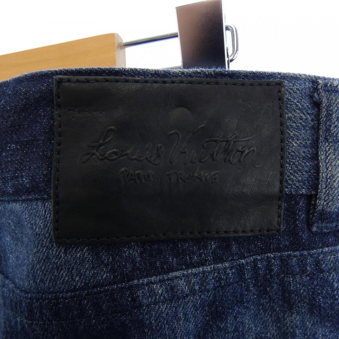 ルイヴィトン LOUIS VUITTON ソルトプリントデニムパンツ HLD03WDR0 ジーンズ