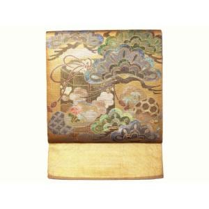 【未使用品】袋帯　川島織物　引箔　螺鈿加工
