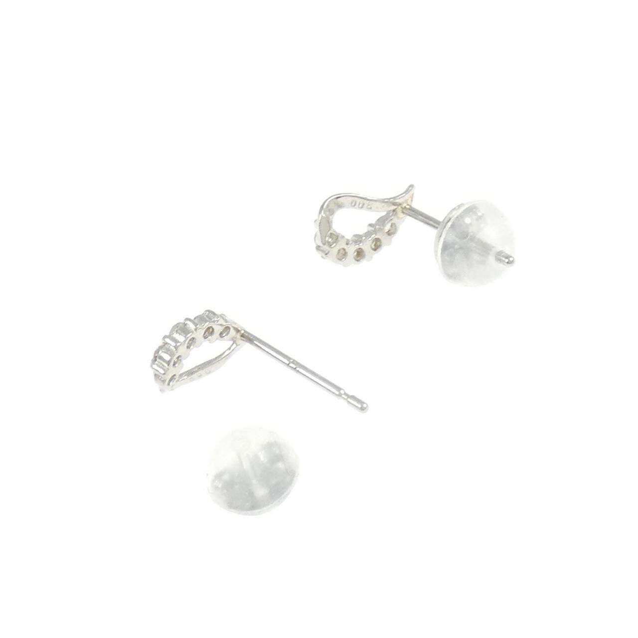 PT/PT900 ダイヤモンド ピアス 0.10CT