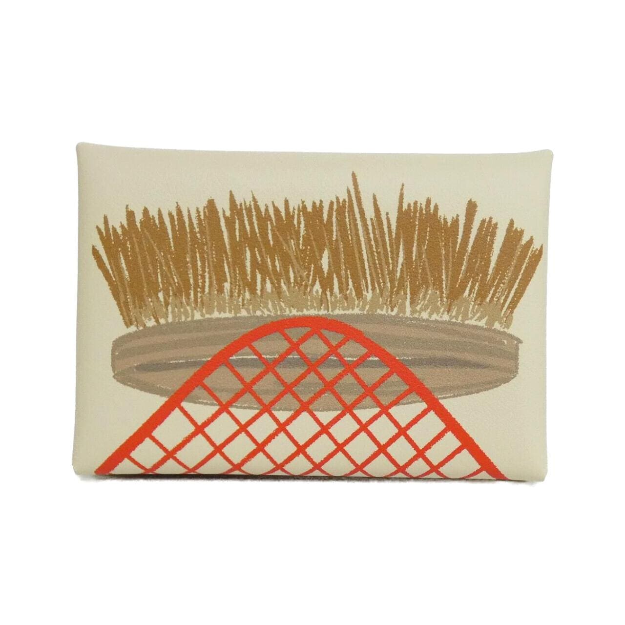 エルメス DESSIN EQUESTRE カルヴィ デュオ 086949CK コインケース