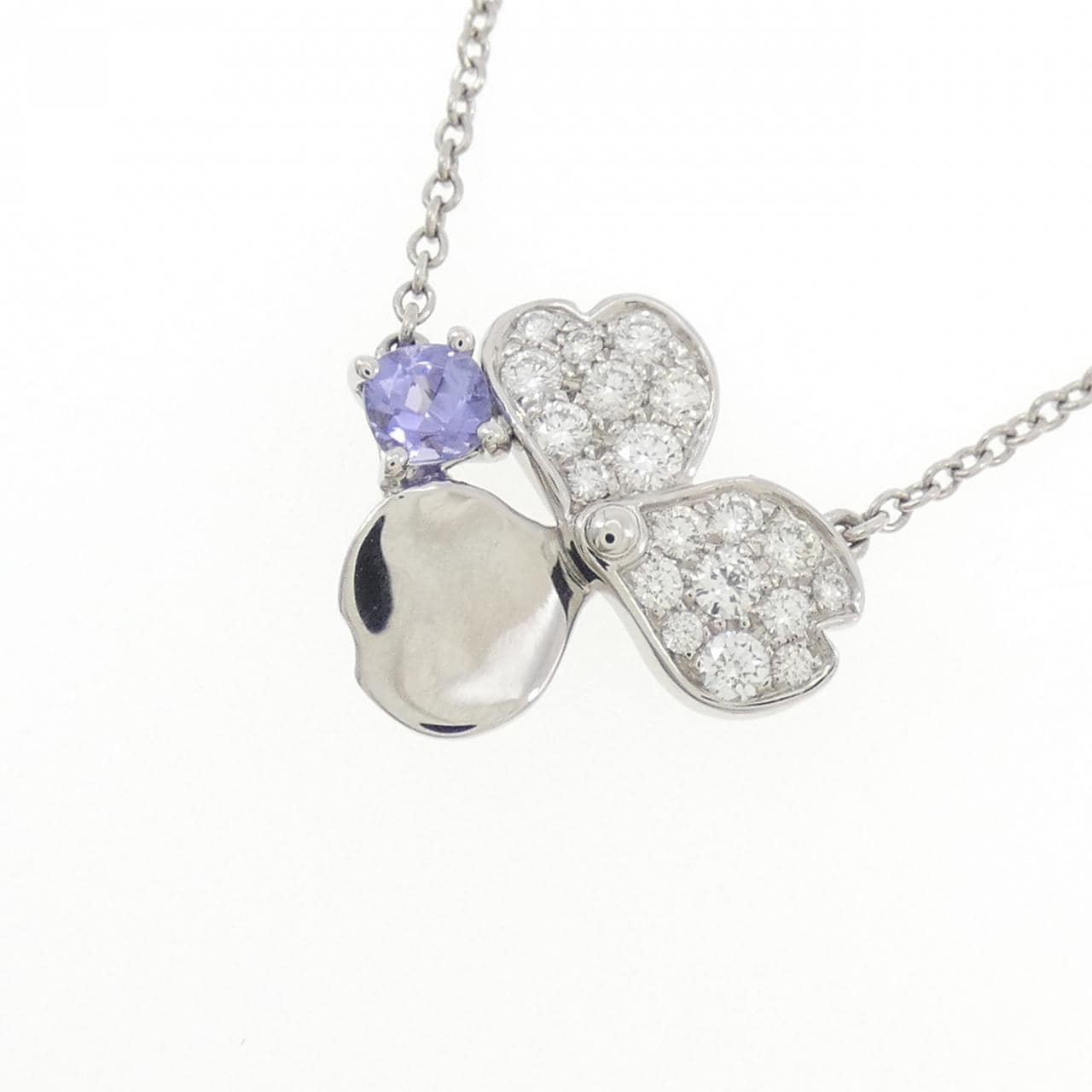 ティファニー ペーパーフラワー ネックレス