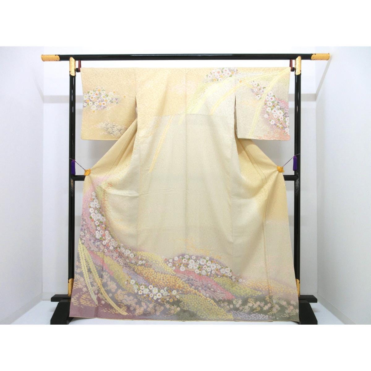 訪問着　友禅加工ボカシ染