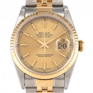 ロレックス デイトジャスト 16233 SSxYG 自動巻 X番