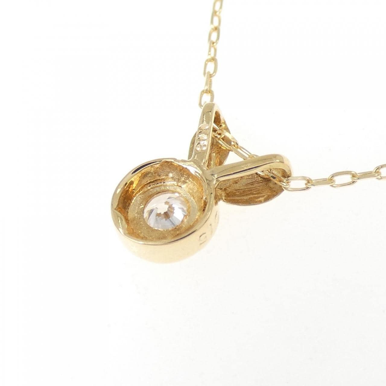 K18YG ダイヤモンド ネックレス 0.15CT