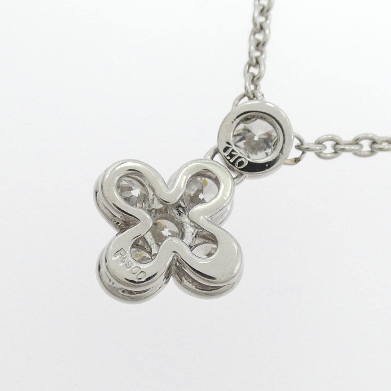 PT900/PT850 ダイヤモンド ネックレス 1.10CT