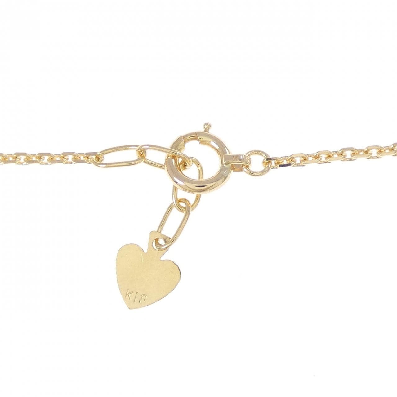 K18YG ハート ブレスレット
