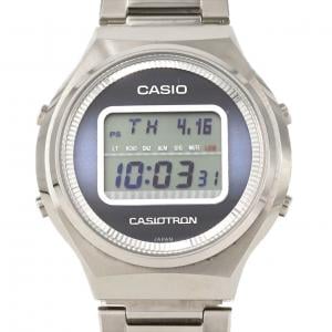 カシオ カシオトロン 電波時計 LIMITED TRN-50-2AJR SS ソーラークォーツ