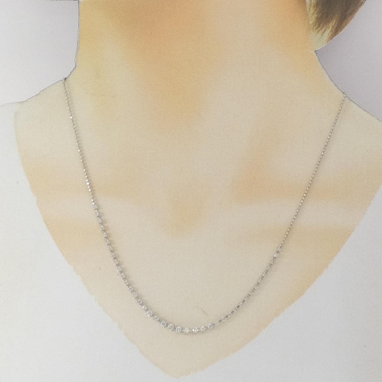 PT850 ダイヤモンド ネックレス 1.00CT