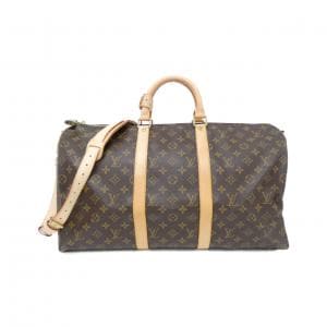 LOUIS VUITTON Monogram Keepall Bandouliere 50 公分 M41416 波士頓包