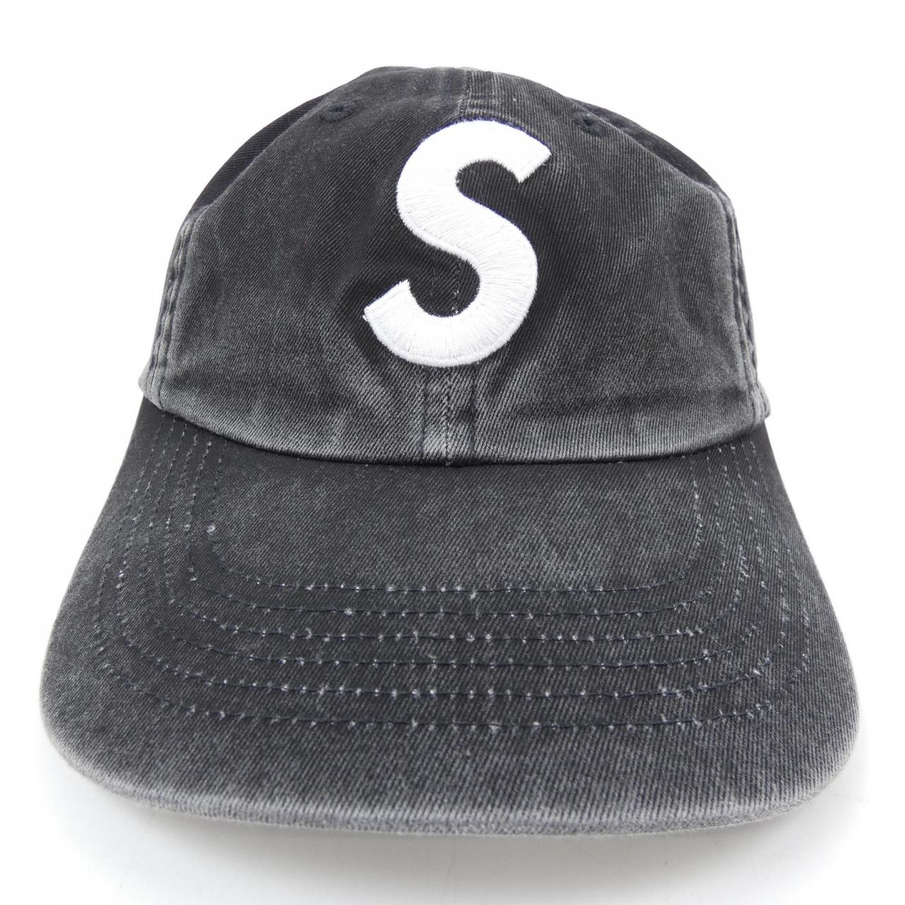 シュプリーム SUPREME PIGMENT COATED S LOG キャップ