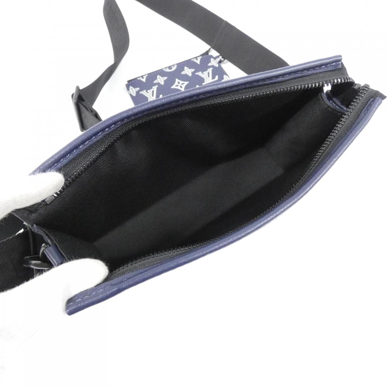 ルイヴィトン モノグラム シャドウ ガストン ウェアブル ウォレット M83384 ショルダーバッグ