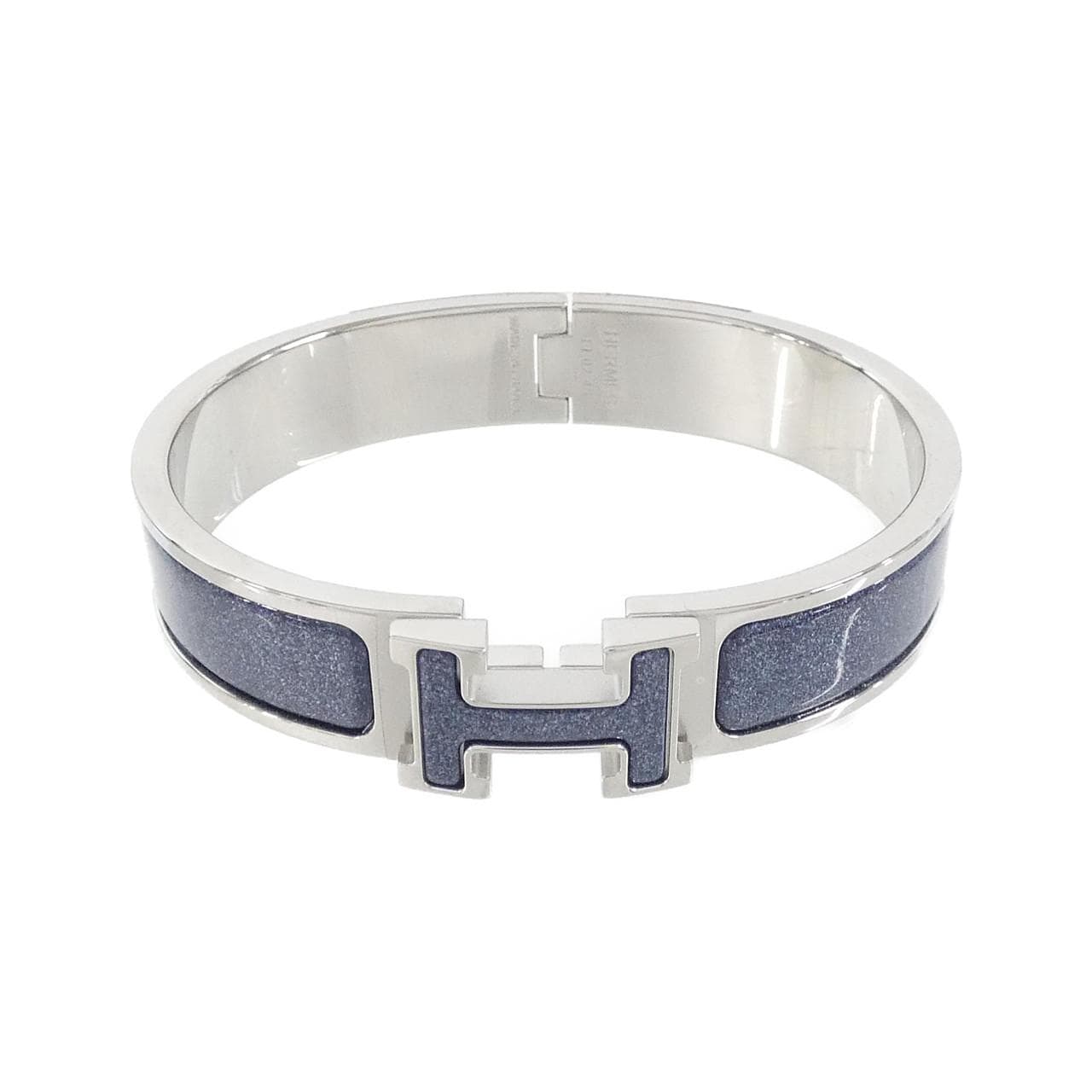 【未使用品】エルメス クリック アッシュ グリッター PM 700015FP ブレスレット