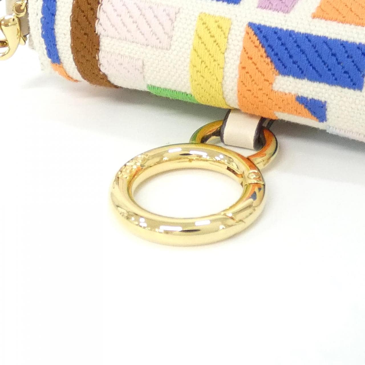 フェンディ ナノ バゲット チャーム 7AS045 APHL バッグチャーム