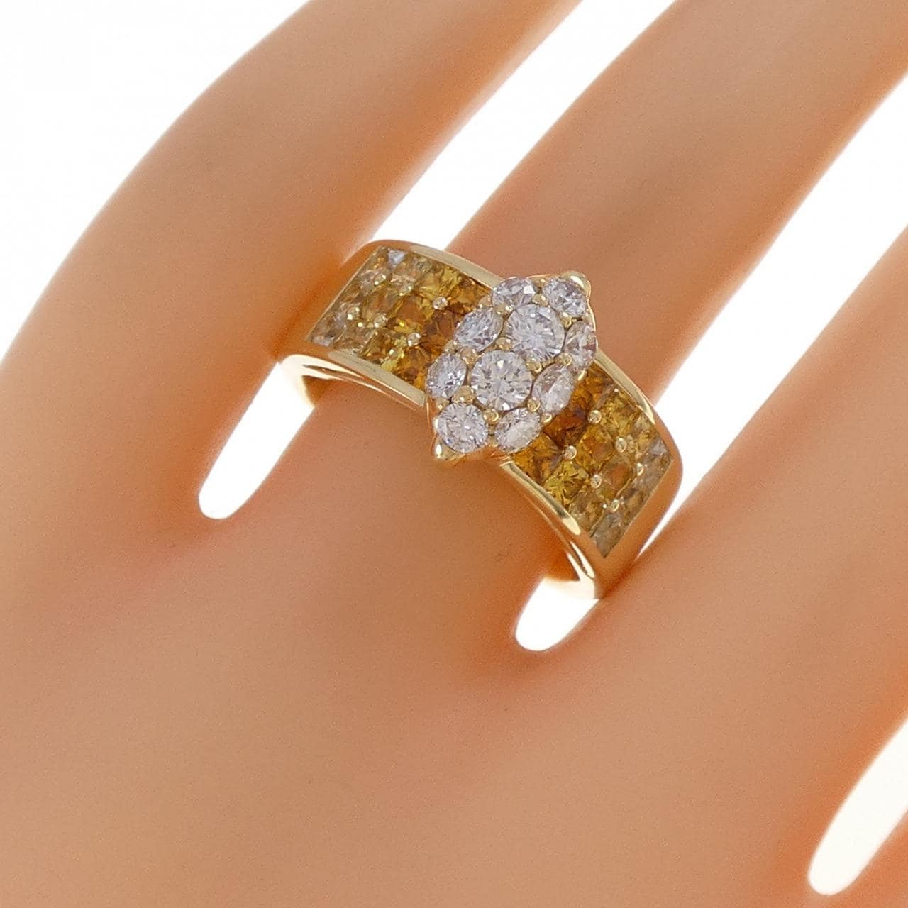 ジュネ サファイヤ リング 1.77CT