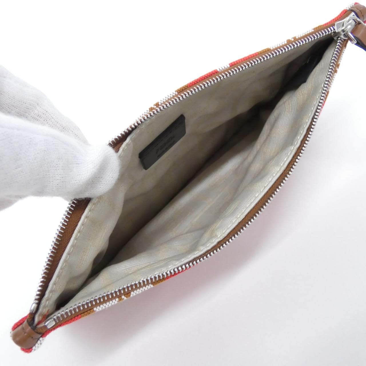 【新品】フェンディ 7N0159 AUGX ポーチ
