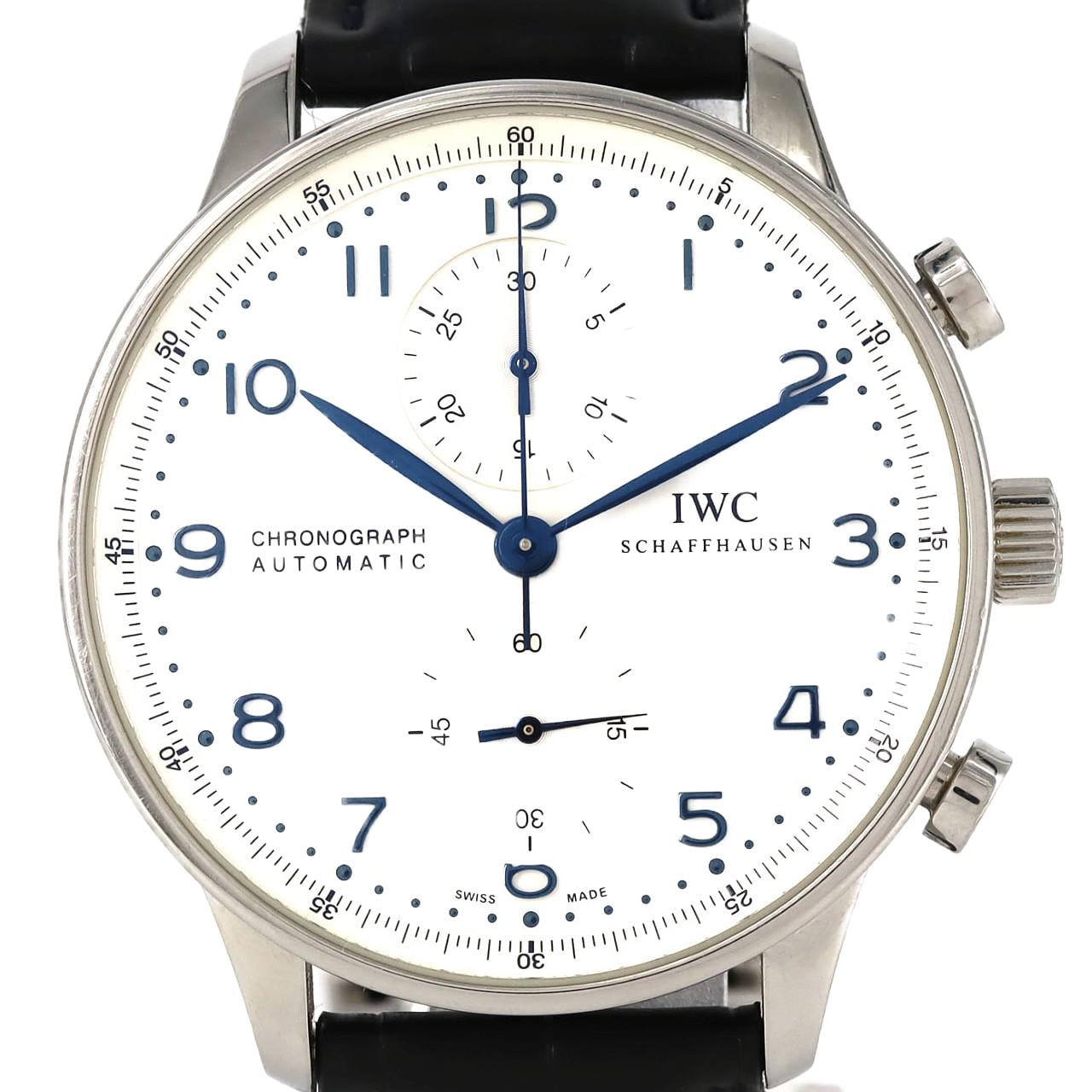 【ノーメンテナンス還元価格】IWC ポルトギーゼクロノグラフ IW371446 SS 自動巻