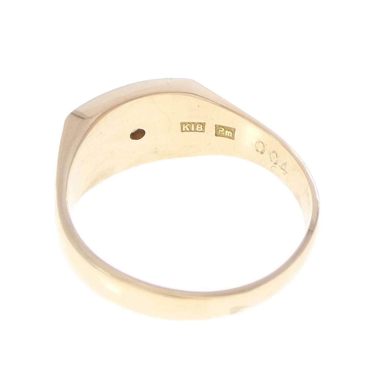 K18PG/PM ダイヤモンド リング 0.04CT