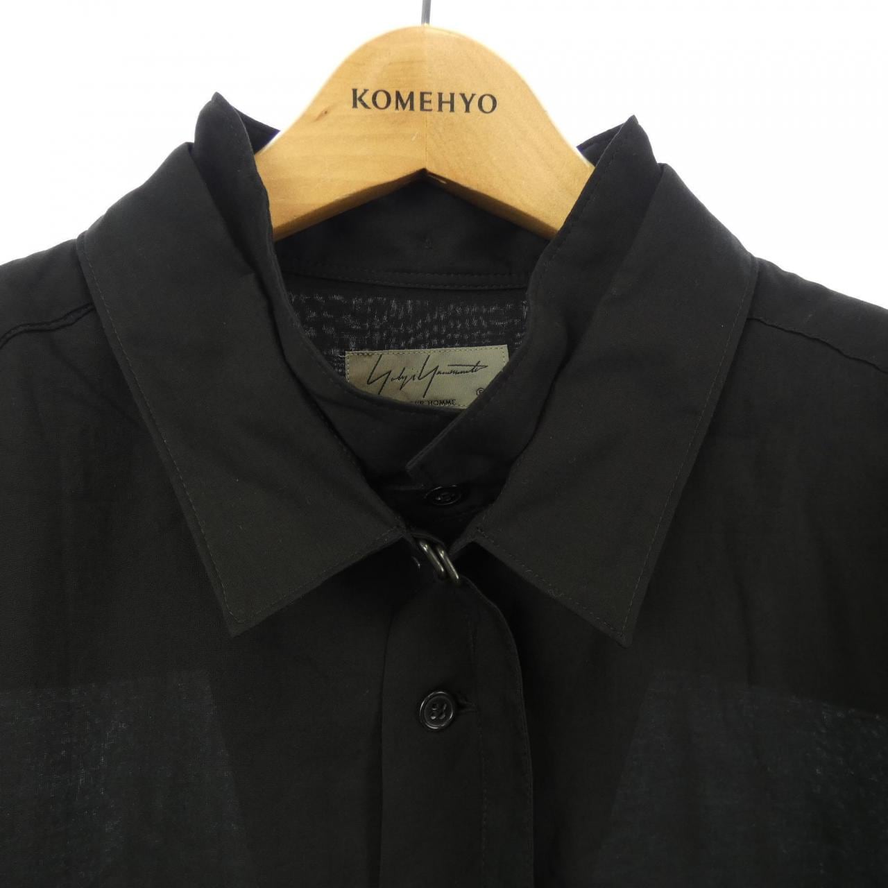 日本制YOHJI YAMAMOTO POUR衬衫