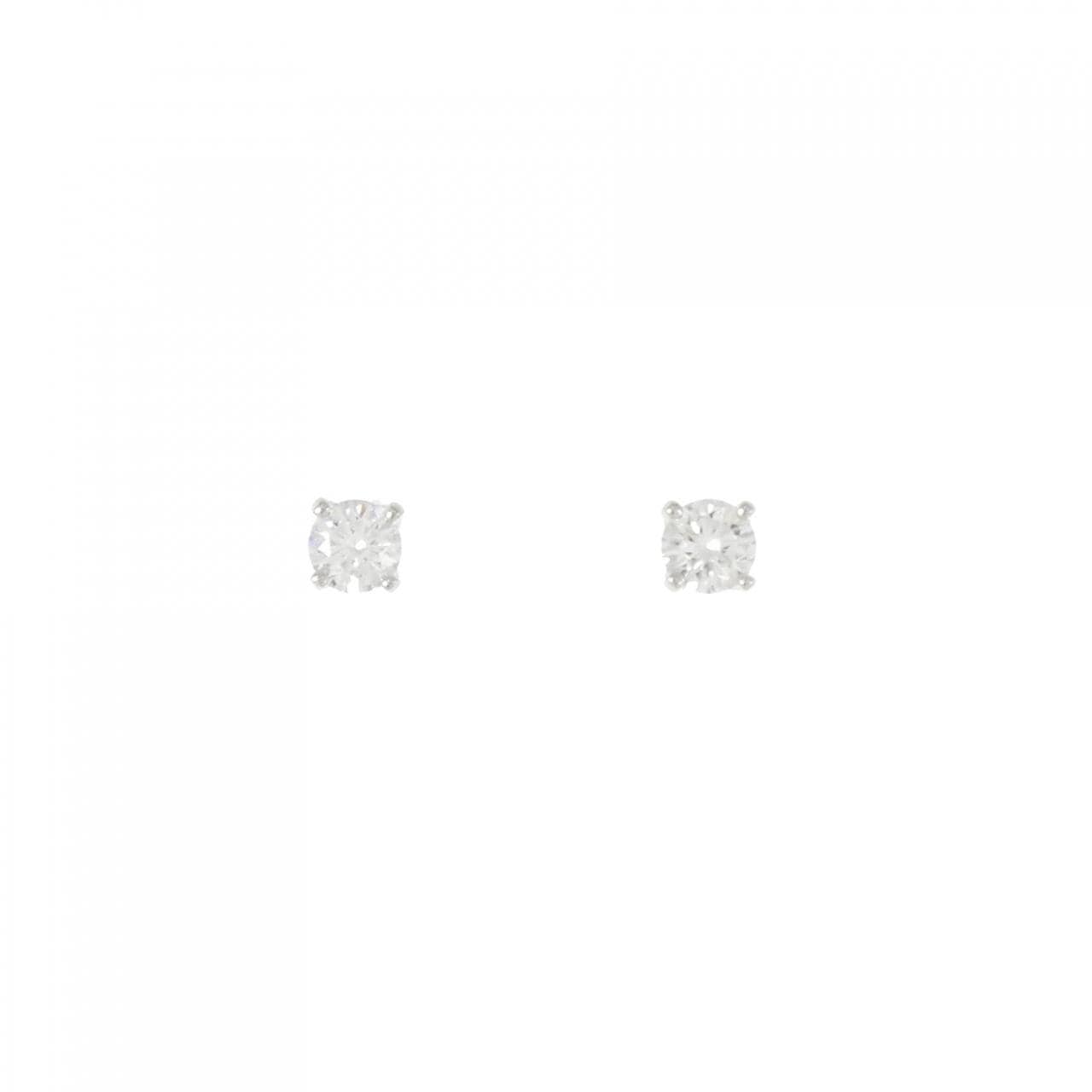 PT Solitaire Diamond Earrings 0.36CT