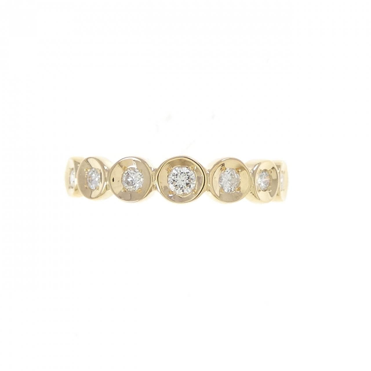 K18YG ダイヤモンド リング 0.14CT