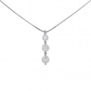 PT900/PT850 ダイヤモンド ネックレス 2.082CT
