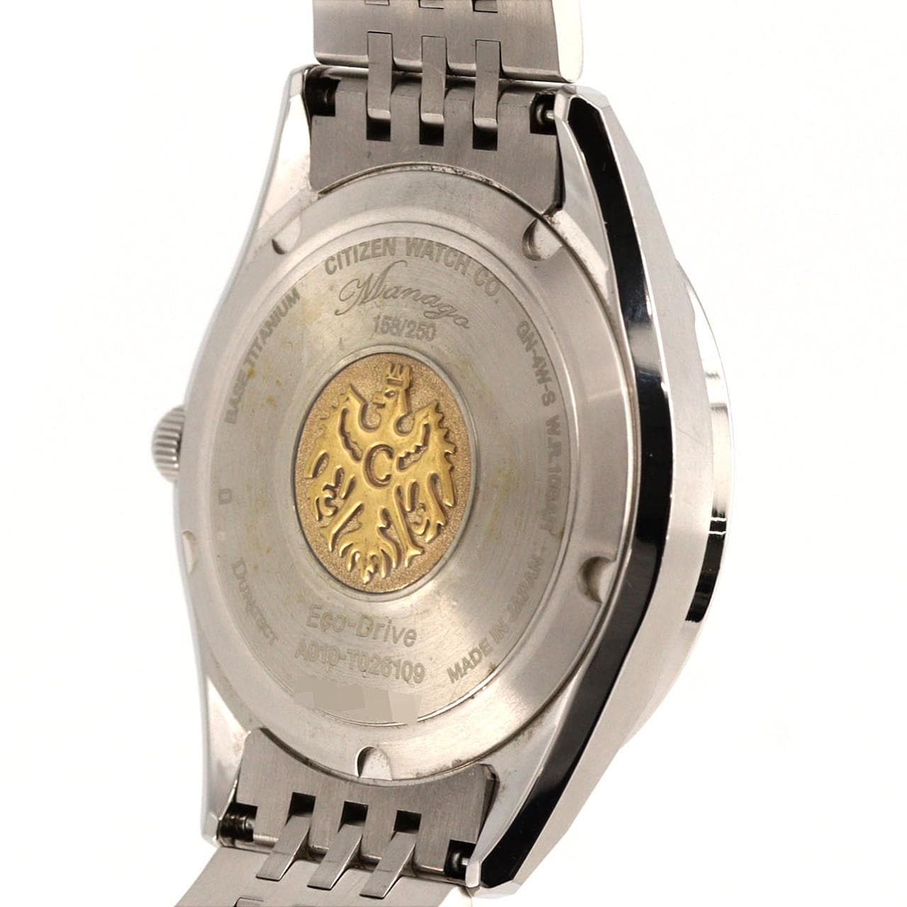 シチズン ザ･シチズン 真砂 LTD TI A010-T026109/AQ1060-56W TI ソーラークォーツ