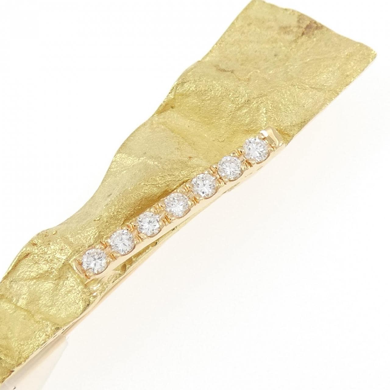 スガヌマ トモユキ ダイヤモンド ブローチ 0.403CT