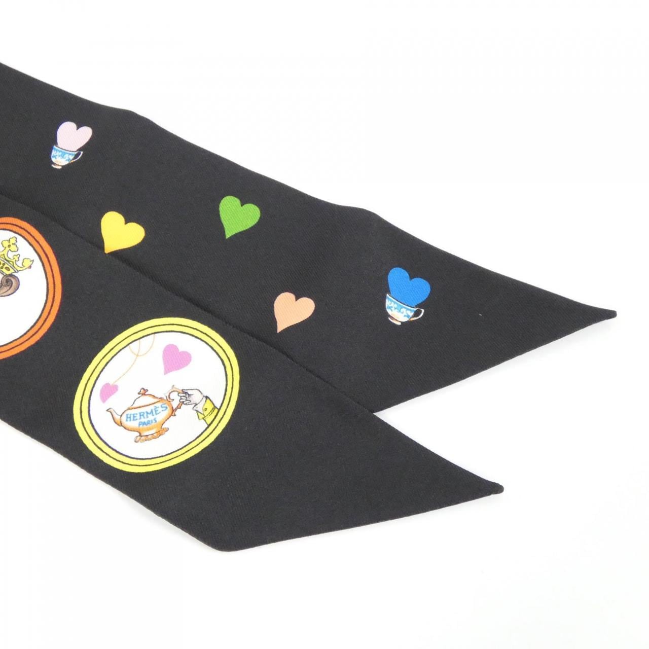 エルメス TEA TIME ツイリー 063782S スカーフ