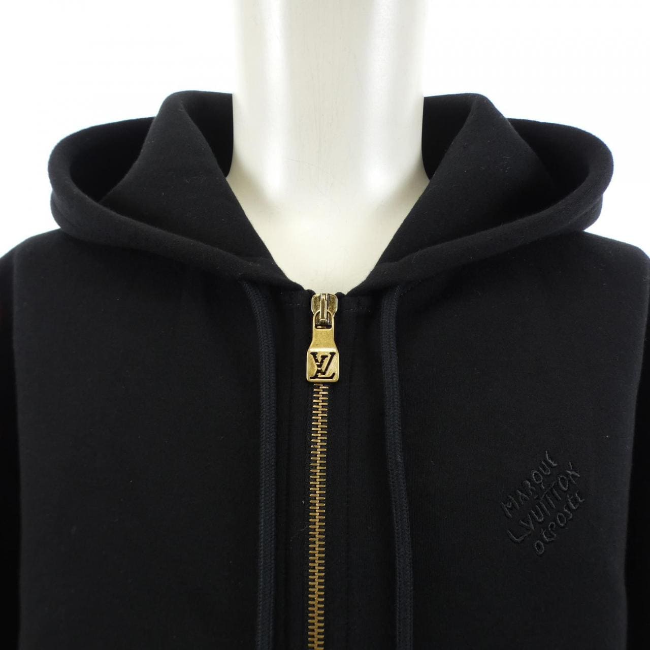 ルイヴィトン LOUIS VUITTON エンブロイダードジップジャージーフーディ HRY42WCFJ パーカー