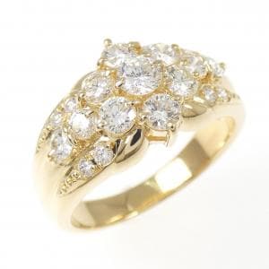 K18YG ダイヤモンド リング 1.00CT