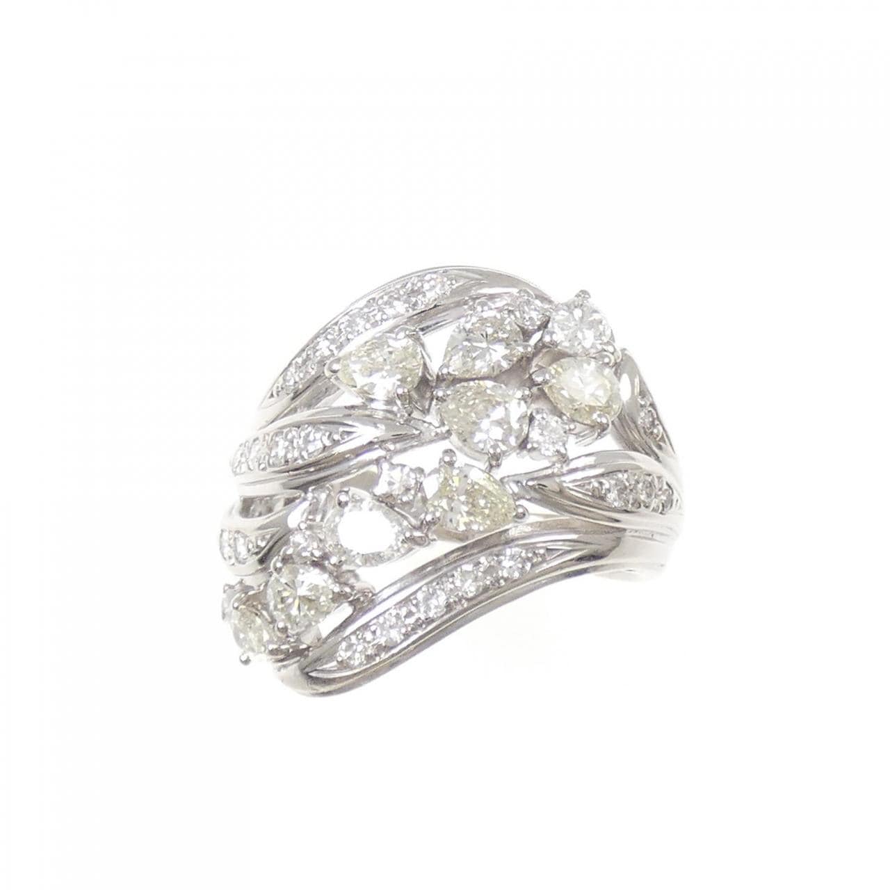 PT900 ダイヤモンド リング 1.09CT
