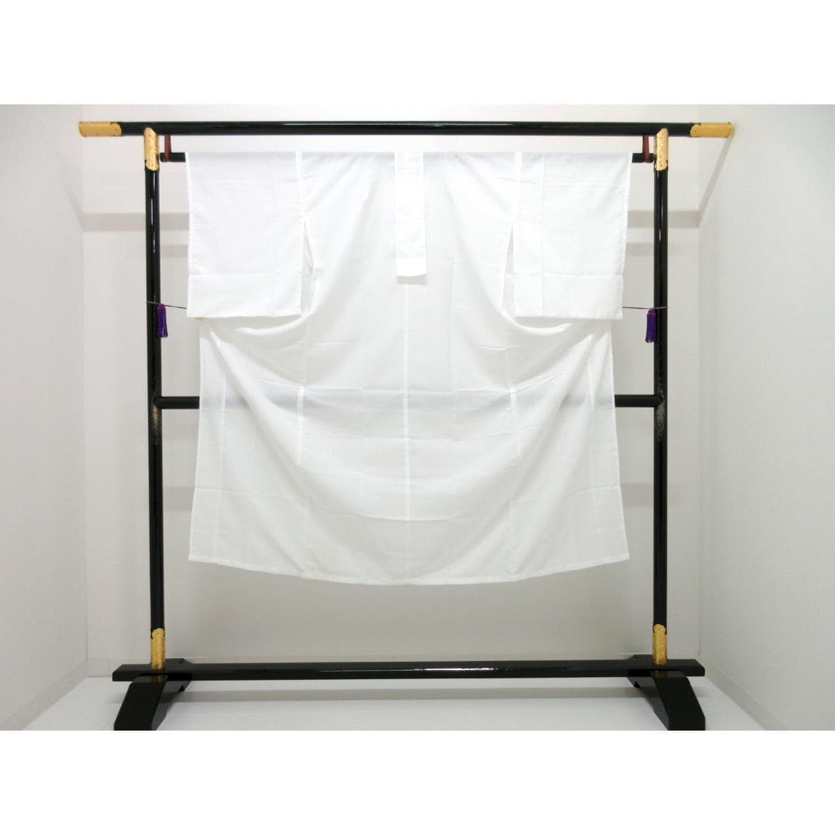 【未使用品】長襦袢　単衣　Ｌサイズ　腰紐付き