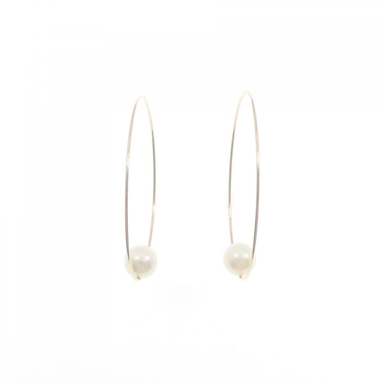 COCOSHNIK淡水珍珠耳环 8 毫米