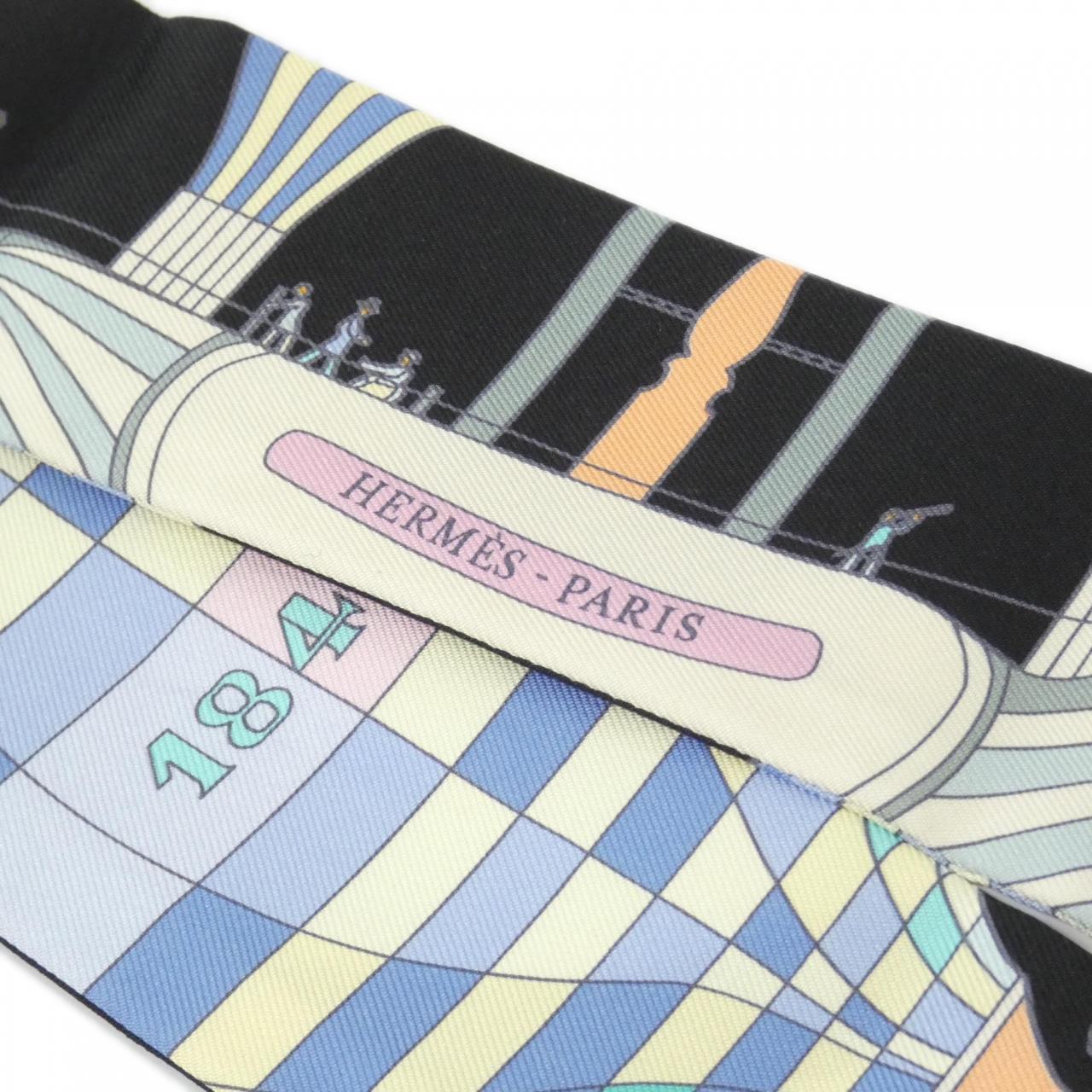 エルメス LES FOLIES DU CIEL ツイリー 061722S スカーフ