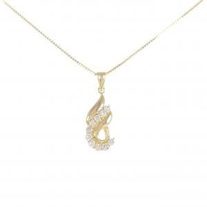 K18YG ダイヤモンド ネックレス 0.27CT