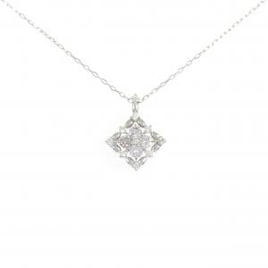 PT900/PT850 ピンクダイヤモンド ネックレス 0.22CT