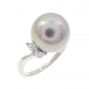 PT900 黒蝶パール リング 10.3mm