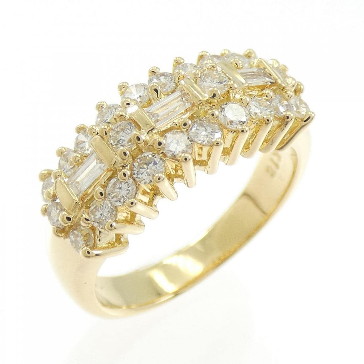 K18YG ダイヤモンド リング 0.82CT