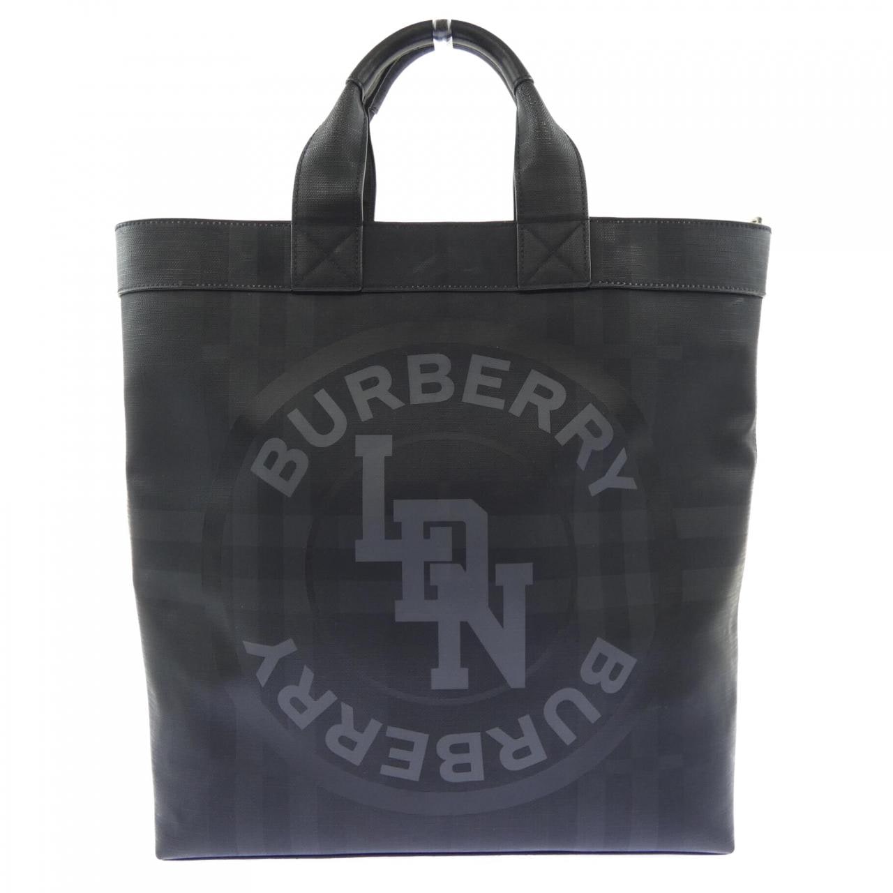 バーバリー BURBERRY LOGO GRAPHIC LONDON CHECK TOTE 80225191 BAG