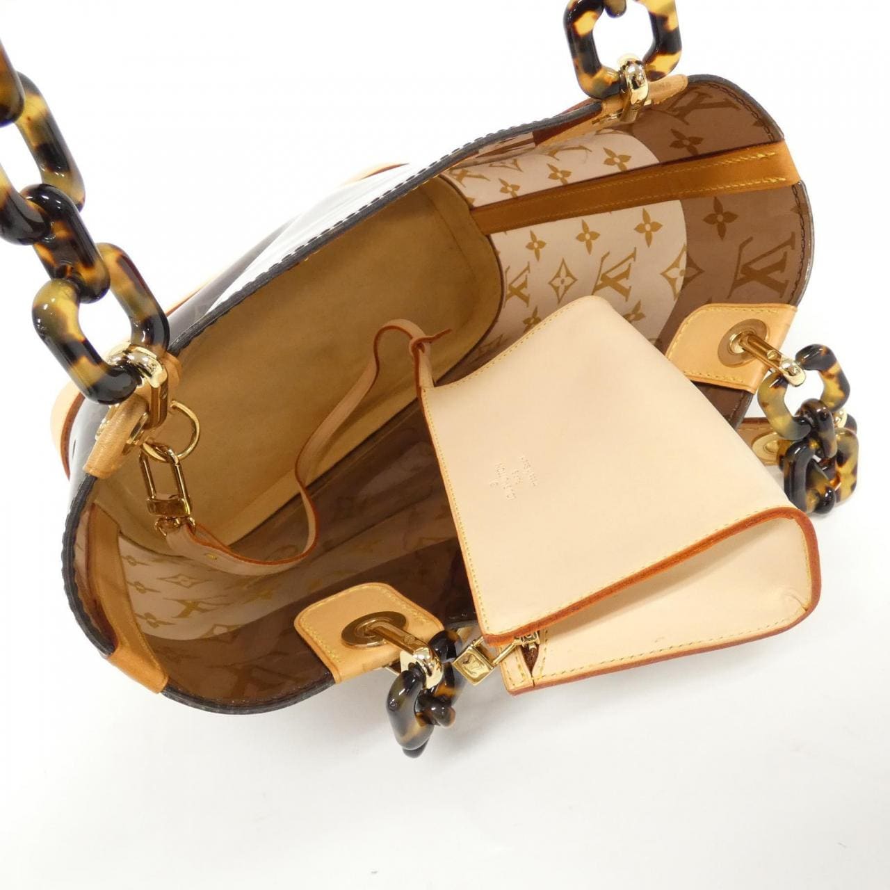 LOUIS VUITTON Monogram Ambre Hippo Ambre PM M92502 包