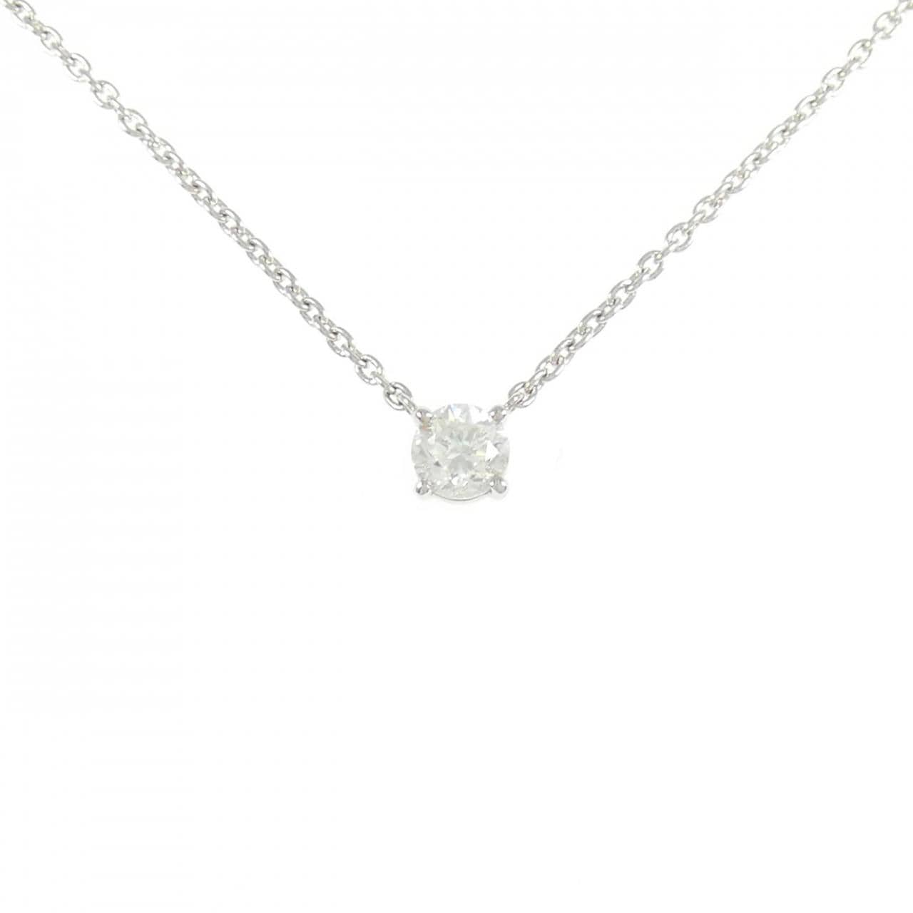 PT900/PT850 ダイヤモンド ネックレス 0.501CT G I1 Fair