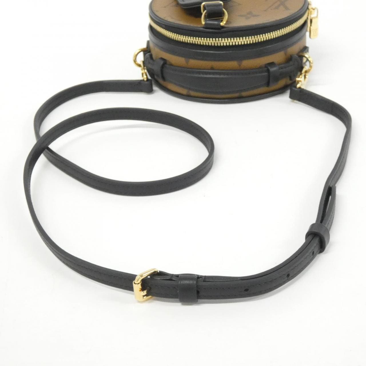 ルイヴィトン モノグラム リバース ミニ ボワット シャポー M68276 ショルダーバッグ