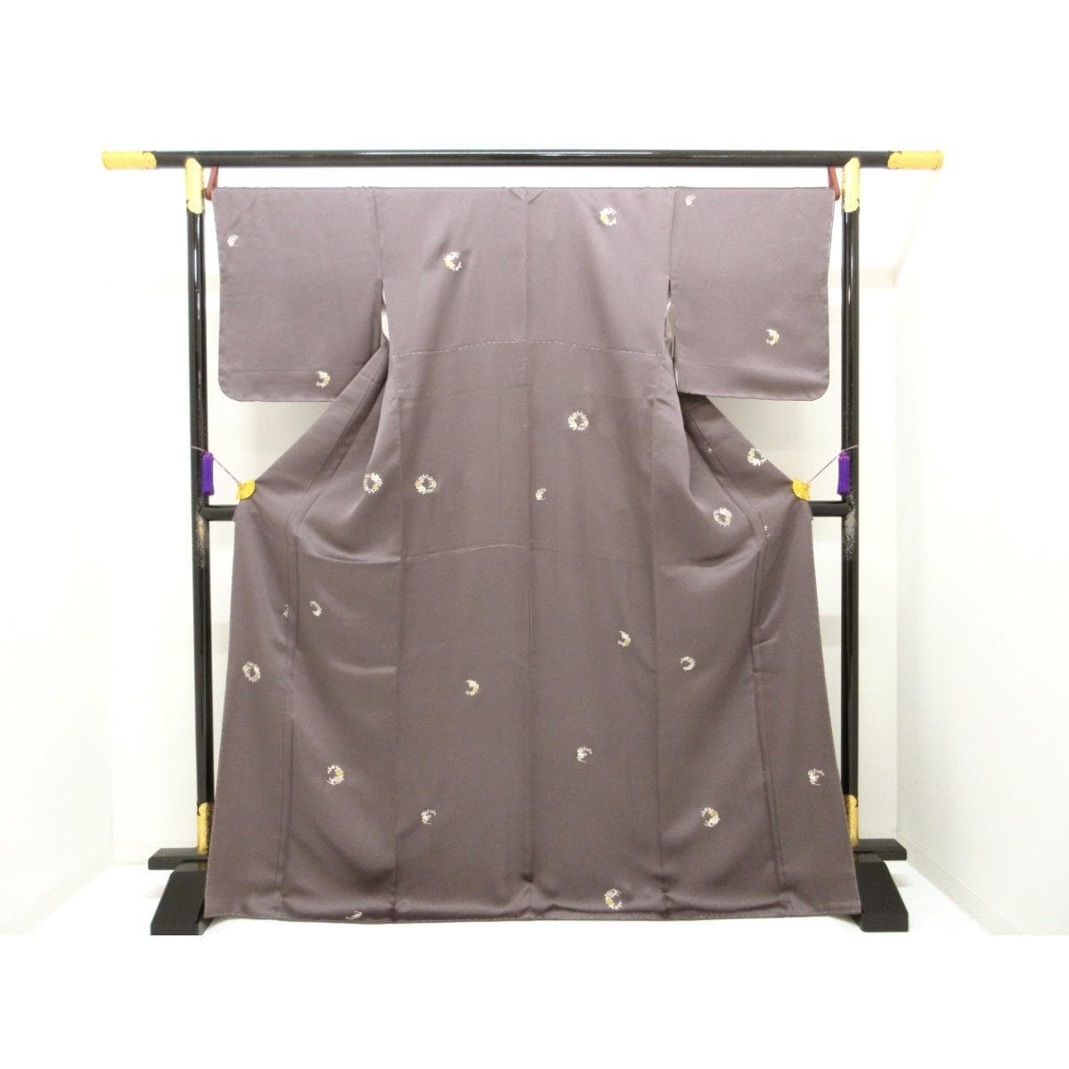 【未使用品】小紋　身幅Ｌ寸